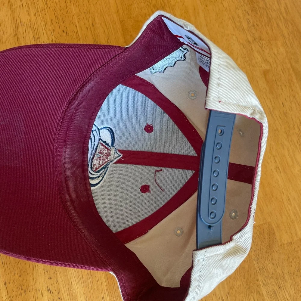 NHL Colorado Avalanche Ice Hockey Youth Hat Maroon and White